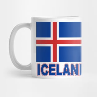 The Pride of Iceland - Icelandic Flag Design Mug